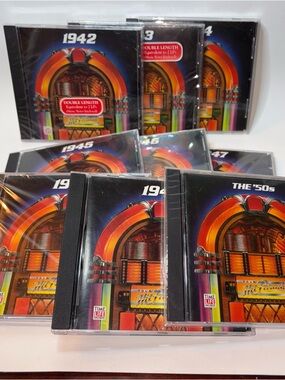 Time Life Music 1942-1949 & 1950’s Your Hit Paradise 9 CD Set -5 Still Sealed